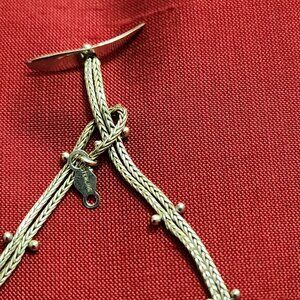 Sterling Satellite Necklace